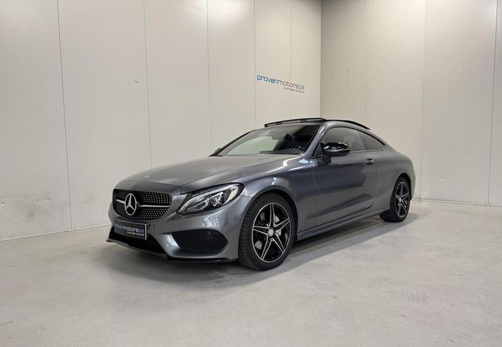 Mercedes-Benz C 220 D Coupé  Autom. - AMG Line - Pano - Top, Auto's, Mercedes-Benz, Particulier, C-Klasse, Airconditioning, Bluetooth