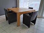 gratis tafel, Ophalen, Gebruikt, Modern, 4 tot 6 stoelen