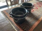 Mosselpot, Huis en Inrichting, Ophalen of Verzenden, Zo goed als nieuw, Gietijzer, Pot, Bus of Blik