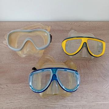 Masques de plongée pour adultes, Enlèvement ou Envoi, Comme neuf, Lunettes de plongée ou Tuba