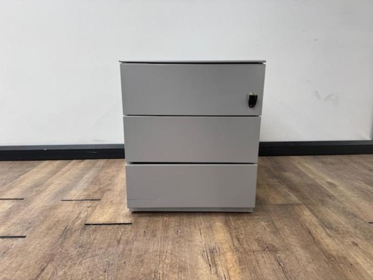 Metalen ladeblok 3 lade aluminium, Computers en Software, Laptoptafels, Ophalen of Verzenden