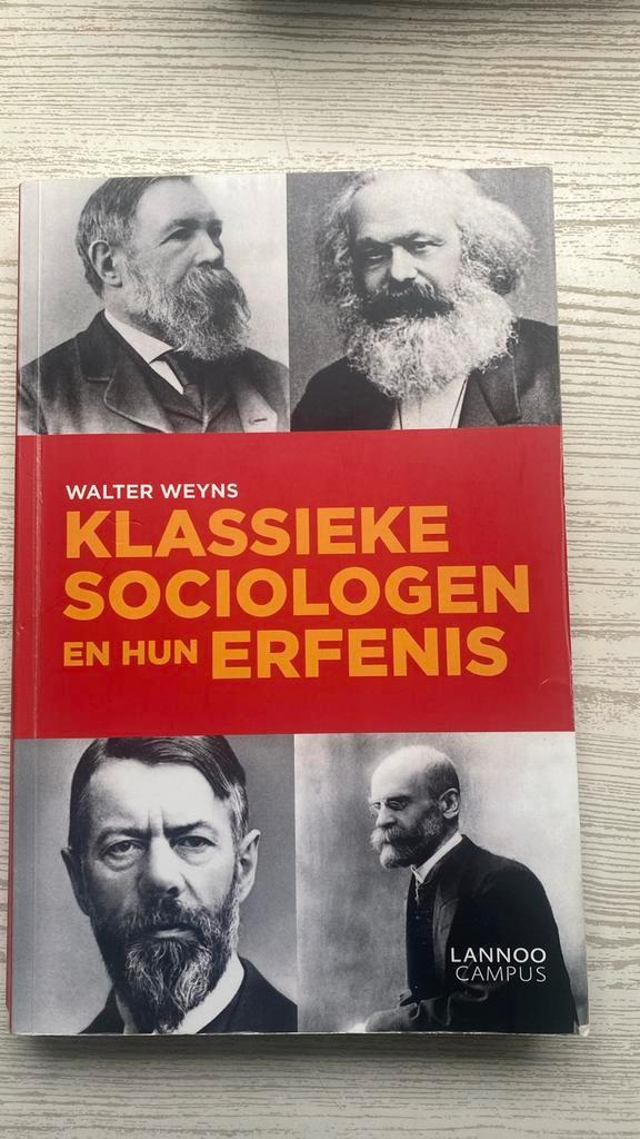 Klassieke sociologen en hun erfenis - 9789401418935, Boeken, Wetenschap, Zo goed als nieuw, Sociale wetenschap, Ophalen of Verzenden