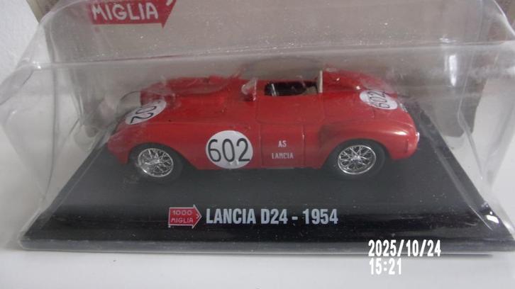 RARE ! LANCIA D24 1954 1000 MIGLIA.1/43 NEUVE SCELLEE, Hobby en Vrije tijd, Modelauto's | 1:43, Nieuw, Auto, Overige merken, Ophalen of Verzenden