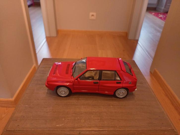 Lancia Delta Integrale, Hobby en Vrije tijd, Modelauto's | 1:18, Auto, Ophalen of Verzenden