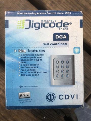 Codeklavier Digicode Dga Zamak 2 Relais beschikbaar voor biedingen