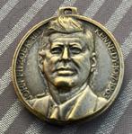 Medaille JF Kennedy / Johannes 23, Postzegels en Munten, Penningen en Medailles, Ophalen of Verzenden
