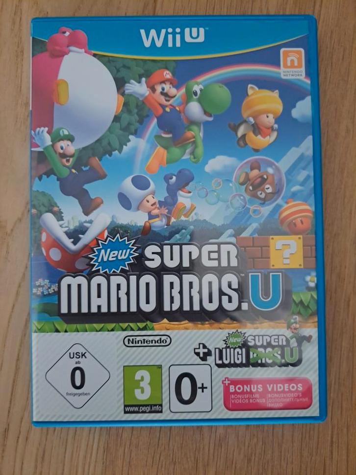 Nouveau pack Super Mario Bros. U + Nouveau pack Super Luigi, Consoles de jeu & Jeux vidéo, Jeux | Nintendo Wii U, Plateforme, À partir de 3 ans
