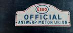 Rally plaat Antwerp Motor Union ijzer, Ophalen of Verzenden, Zo goed als nieuw