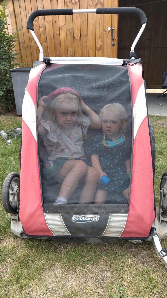 Thule Chariot Corsaire XL fietskar, Fietsen en Brommers, Fietsaccessoires | Aanhangwagens en Karren, Gebruikt, Kinderkar, 40 tot 60 kg