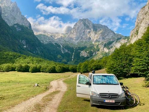 Mercedes Vito ombouw camperbusje, Caravans en Kamperen, Mobilhomes, Particulier, tot en met 2, Mercedes-Benz, Diesel, Ophalen