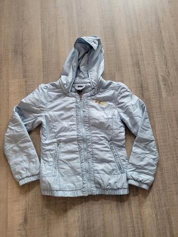 Jas Zara licht blauw maat 146 / 152, Kinderen en Baby's, Gebruikt, Meisje, Ophalen of Verzenden, Zara