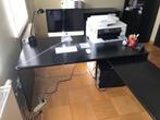 bureelmeubel met lage tafel - 80 eur, Ophalen, Zo goed als nieuw, Bureau