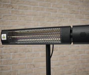 Infrarood terrasverwarmer + Remote ZWART beschikbaar voor biedingen
