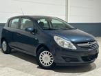 OPEL CORSA 1.0i BENZINE COSMO AIRCO 1EIGENAAR 100.000KM, Auto's, Opel, Stof, Zwart, Blauw, Handgeschakeld