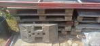 Europaletten 6st, Doe-het-zelf en Bouw, Hout en Planken, Ophalen, Gebruikt
