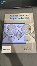 Analyse voor het hoger onderwijs, Ophalen, Overige niveaus, Wiskunde A, Gustaaf Deen