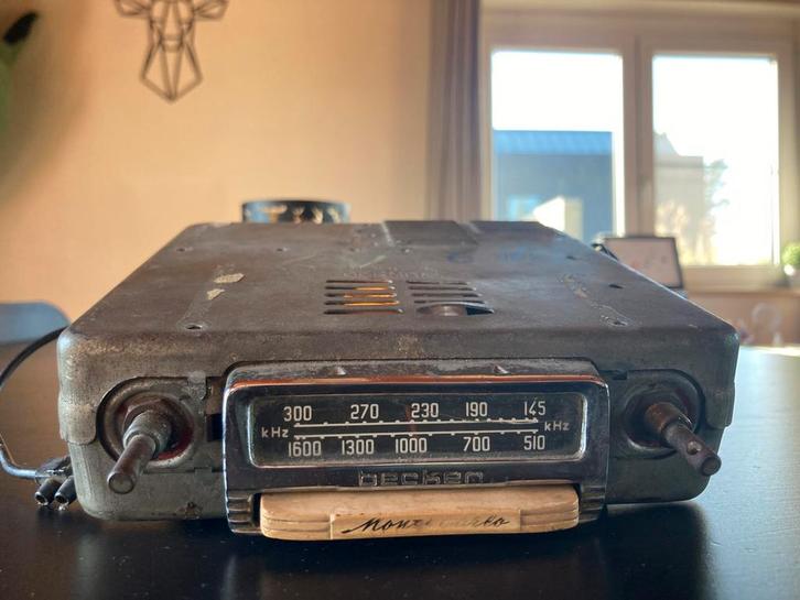 Autoradio Becker Monte-Carlo Porsche 1950-1960, Autos : Divers, Autoradios, Utilisé, Enlèvement