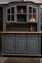 Buffetkast *landhuis* vintage green, Huis en Inrichting, Ophalen, 200 cm of meer, 150 tot 200 cm, Zo goed als nieuw