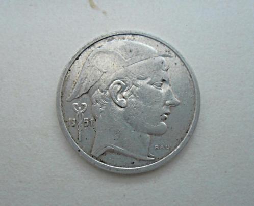 Belgische valuta 50 frank 1951 FR zilver., Postzegels en Munten, Munten | België, Losse munt, Zilver, Zilver, Verzenden