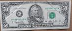 1993 $50 USD Fifty Dollar Bill Federal Reserve Note USA, Los biljet, Ophalen of Verzenden, Noord-Amerika