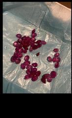 Lot robijnen, Handtassen en Accessoires, Edelstenen, Ophalen, Gebruikt