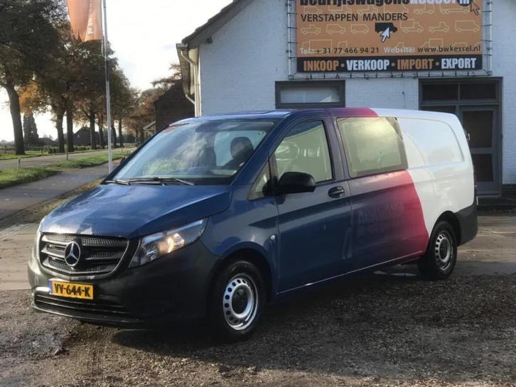 Mercedes-Benz Vito 114 CDI Euro 5 Extra Lang Dubbel Cabine, Autos, Camionnettes & Utilitaires, Entreprise, Achat, ABS, Caméra de recul