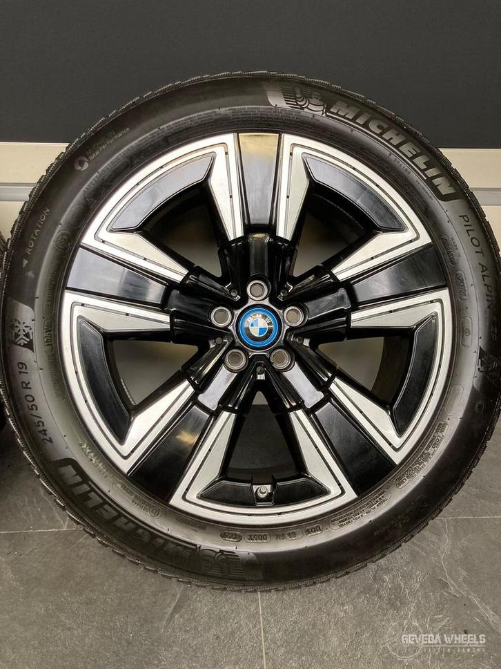 19” originele BMW iX3 G08 velgen + winterbanden 5x112 689562, Auto-onderdelen, Banden en Velgen, Banden en Velgen, Winterbanden