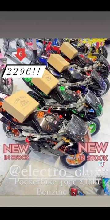 New in Stock! Pocketbike Ultra 49cc 2Takt Benzine ️ 40km-u beschikbaar voor biedingen