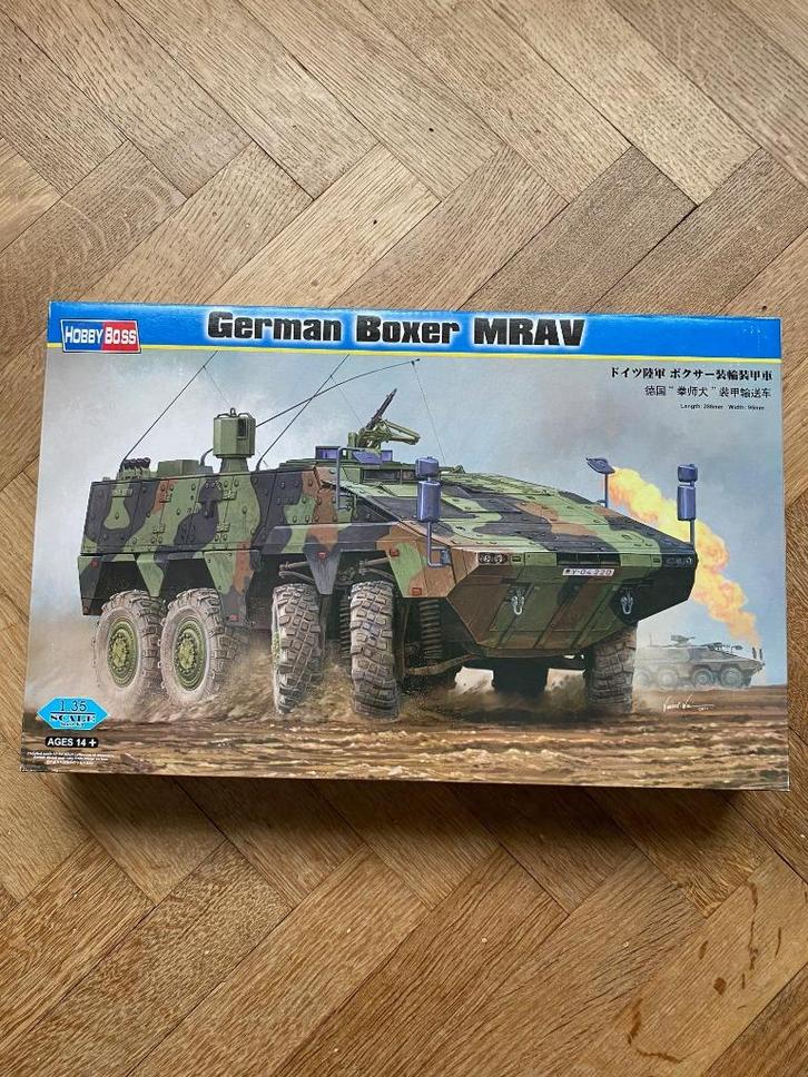 GERMAN BOXER MRAV - 1:35, Hobby en Vrije tijd, Modelbouw | Auto's en Voertuigen, Nieuw, Tank, 1:32 tot 1:50, Overige merken, Verzenden