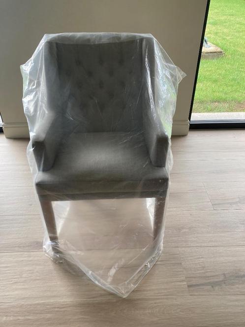 10 eettafelstoelen Olav model Finn / sofa Olav / 2 1-zit Ola, Huis en Inrichting, Stoelen, Nieuw, Hout, Stof, Overige kleuren