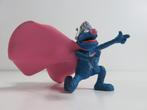 Zeldzaam Sesamstraat figuur Super Grover Leblon Delienne Tra, Ophalen of Verzenden, Zo goed als nieuw