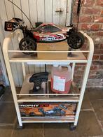 Telegeleide auto nitro, Benzine, Auto offroad, Ophalen of Verzenden, Zo goed als nieuw