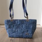 Blauwe handtas met ritssluiting, Ophalen of Verzenden, Nieuw, Blauw, Handtas