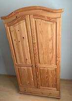 Kledingkast grenen, Huis en Inrichting, Kasten | Kleerkasten, Ophalen, Gebruikt, Met hangruimte, 50 tot 100 cm