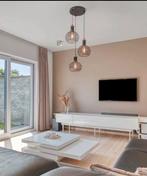 Salontafel - hoogglans wit - draaibaar, Huis en Inrichting, Ophalen, Overige materialen, Gebruikt, 100 tot 150 cm