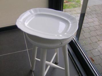 Groot opdienbord ovaal/rechthoekig - P. REGOUT - Maastricht  beschikbaar voor biedingen