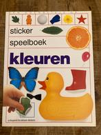 Sticker speelboek: kleuren, Kinderen en Baby's, Ophalen of Verzenden, Nieuw, Puzzelen