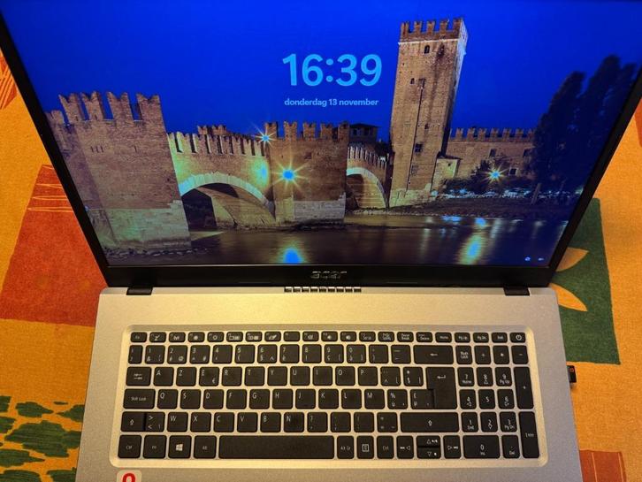 laptop ACER A317-53-56XH, Computers en Software, Windows Laptops, Zo goed als nieuw, 17 inch of meer, SSD, 8 GB, Azerty, Ophalen