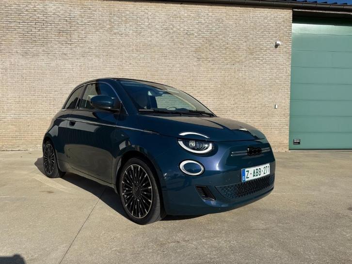 Fiat 500 La Prima Full Extra 42KWh, Auto's, Fiat, Bedrijf, ABS, Achteruitrijcamera, Airbags, Airconditioning, Alarm, Android Auto