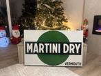 Plaque emaillee email emaille reclame bord  Martini Dry Rare, Enlèvement ou Envoi, Comme neuf
