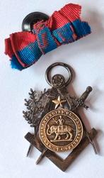 Belgique rare Médaille en argent Maçonnique année 1797, Collections, Collections Autre, Enlèvement ou Envoi