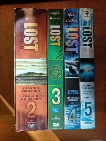 DVD Box Lost Volledige Seizoenen 2-3-4-5 beschikbaar voor biedingen