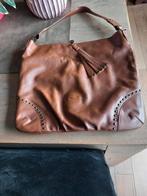 Handtas Nathan, Handtassen en Accessoires, Tassen | Damestassen, Ophalen of Verzenden, Zo goed als nieuw, Bruin, Handtas