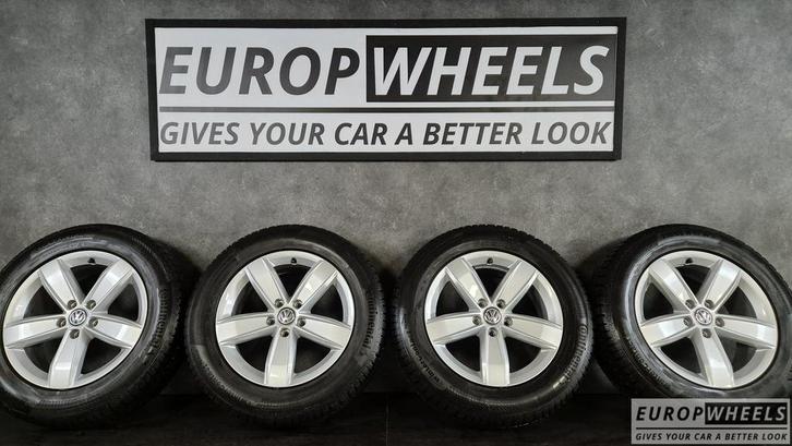 17 inch  VW Tiguan Audi Q3 velgen Winterbanden Continental Q, Auto-onderdelen, Banden en Velgen, Banden en Velgen, Winterbanden