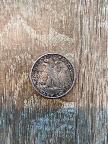 Half dollar 1947 beschikbaar voor biedingen