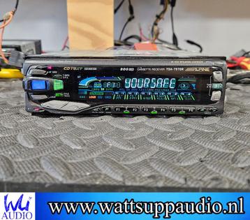  Alpine TDA-7570R Cassette Receiver/1-din headunit autoradio beschikbaar voor biedingen