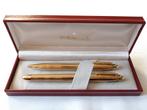 Sheaffer Crest set Balpen + Vulpen 18K/750 M-nib, Collections, Stylos, Neuf, Ensemble de stylos, Sheaffer, Enlèvement ou Envoi