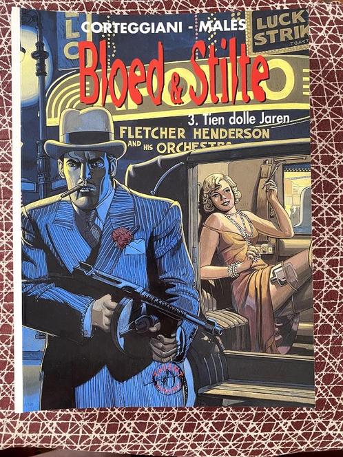 Strips volledige reeks Bloed & Stilte Corteggiani Males, Boeken, Stripverhalen, Gelezen, Complete serie of reeks, Ophalen of Verzenden