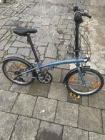 Btwin plooifiets, Fietsen en Brommers, Fietsen | Vouwfietsen, Heren, Versnellingen, Zo goed als nieuw, Totaal opvouwbaar