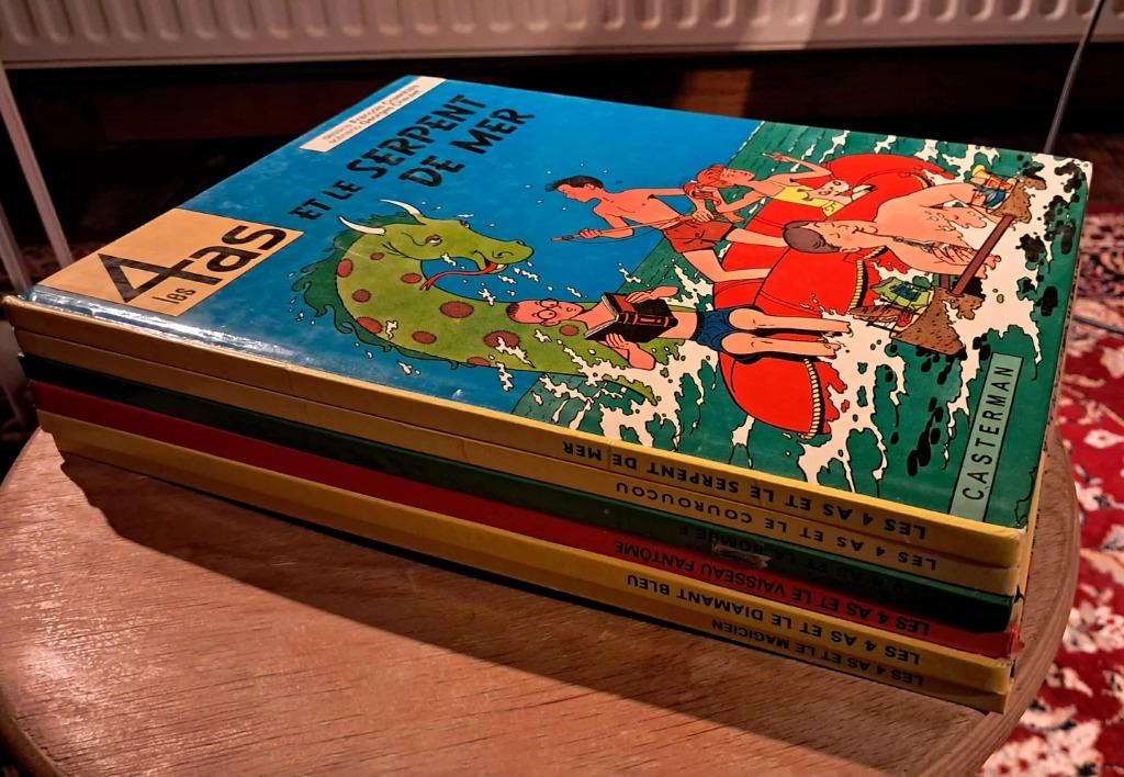 Les 4 As - 6 albums, Livres, BD, Plusieurs BD, Enlèvement ou Envoi, Utilisé, F.Craenhals et G. Chaulet